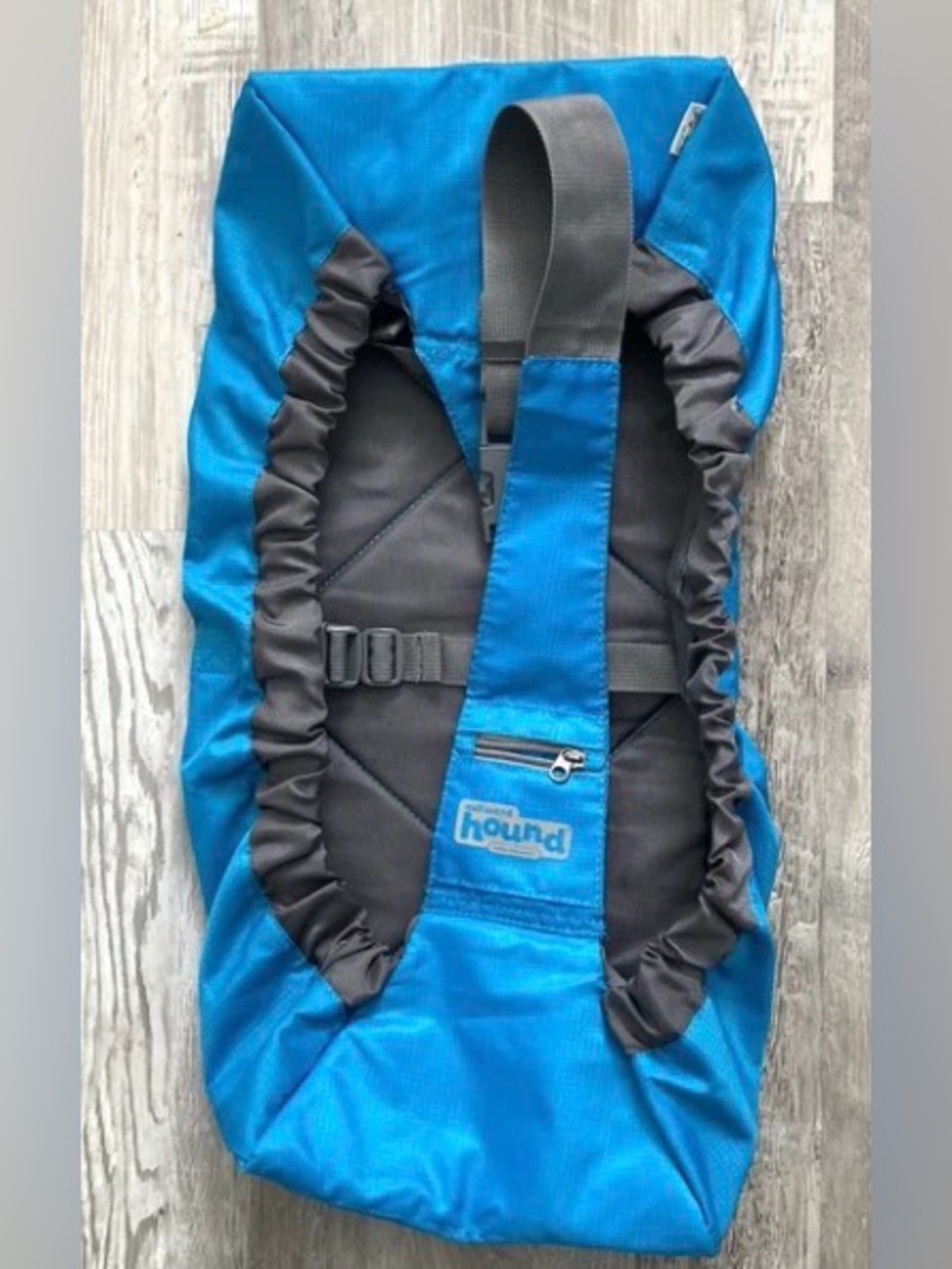 Outward Hound Blue and Black Small Pet Carrier Backpack